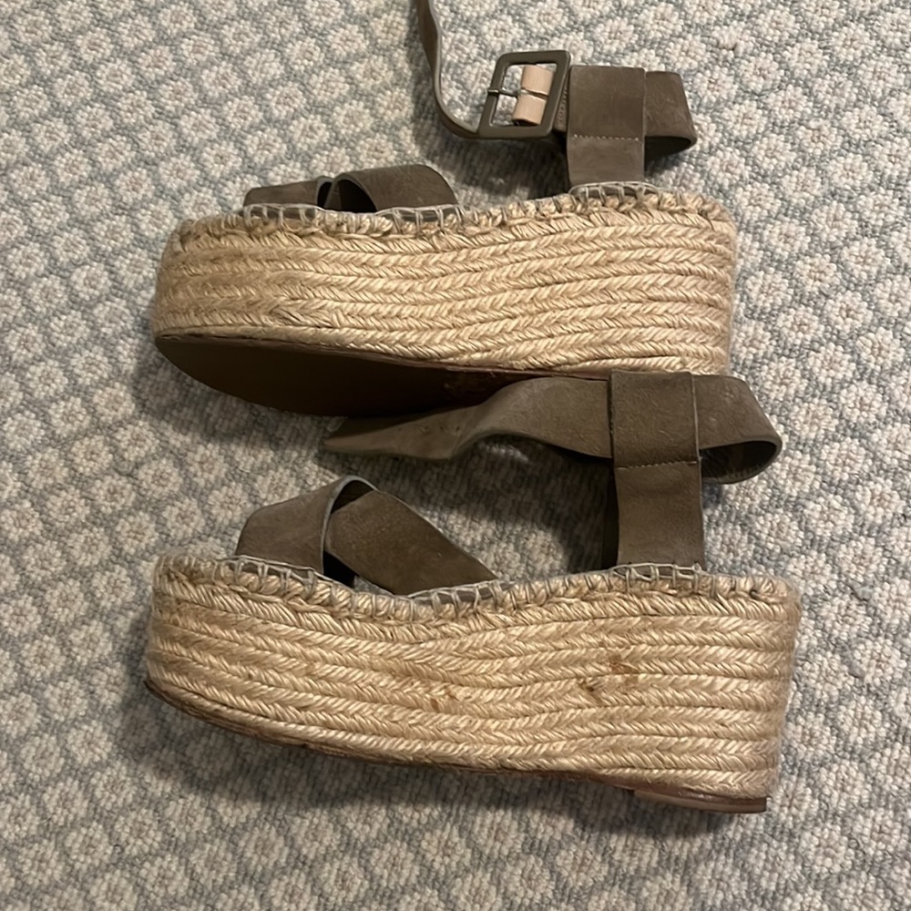 Celine Criss-Cross Platform Sandals - Picture 3 of 5